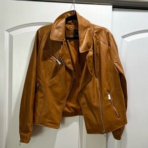Lilly & Lottie Brown Leather jacket
